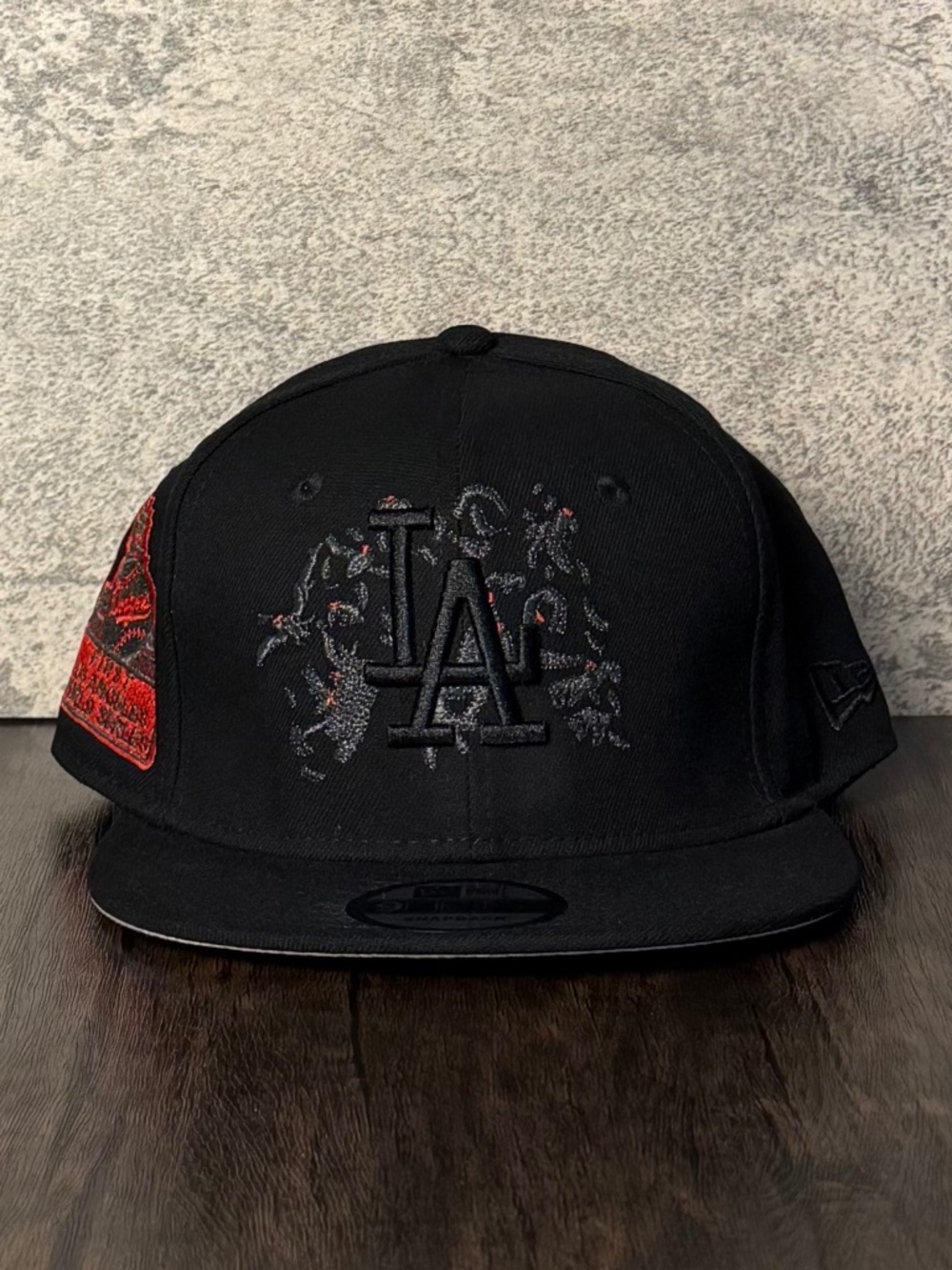 New Era 9FIFTY LA Dodgers Bat Swarm First Los Angeles World Series Patch MLB Hat
